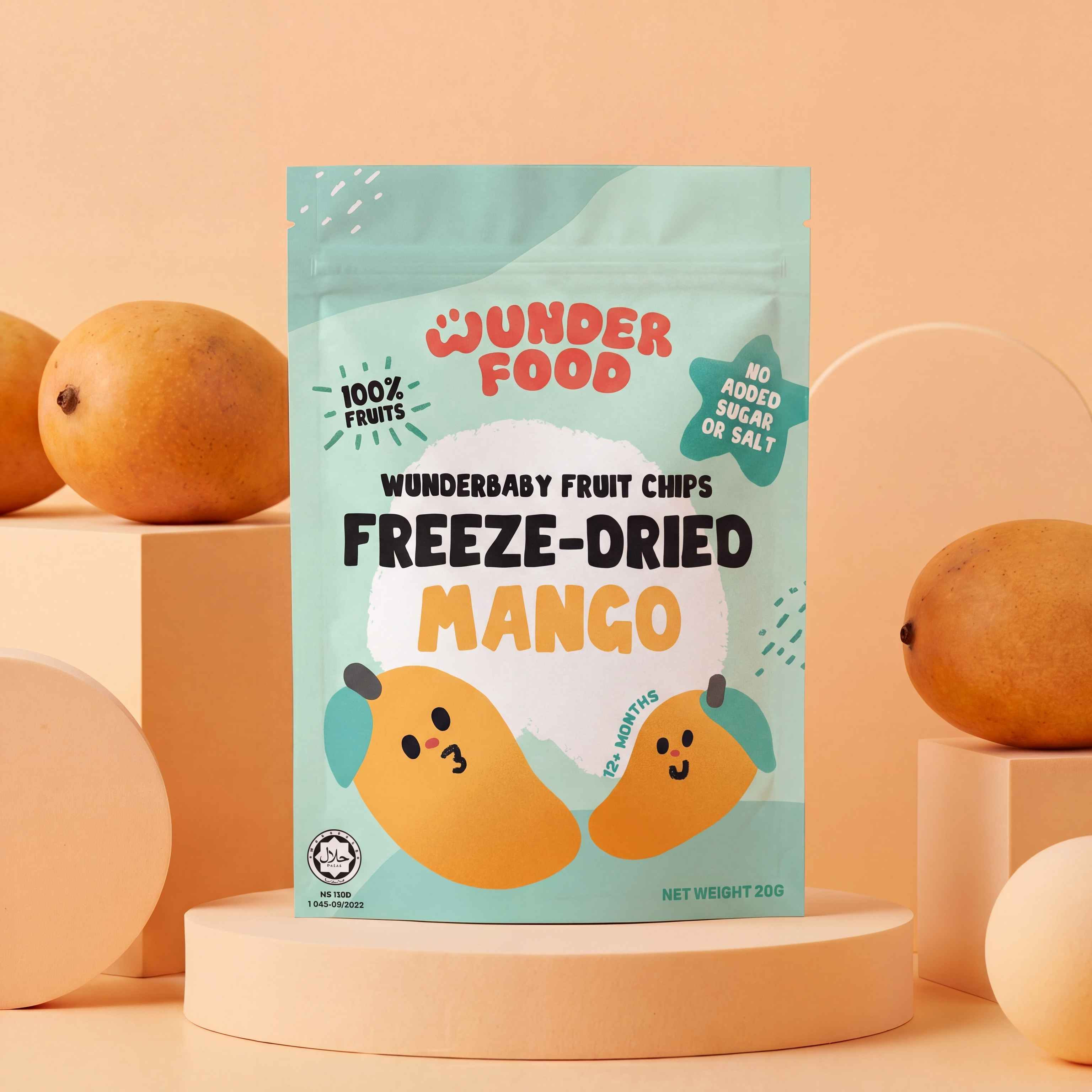 Wunderbaby Fruit Chips - Mango