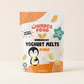 Wunderbaby Yoghurt Melts Mango package on a beige background