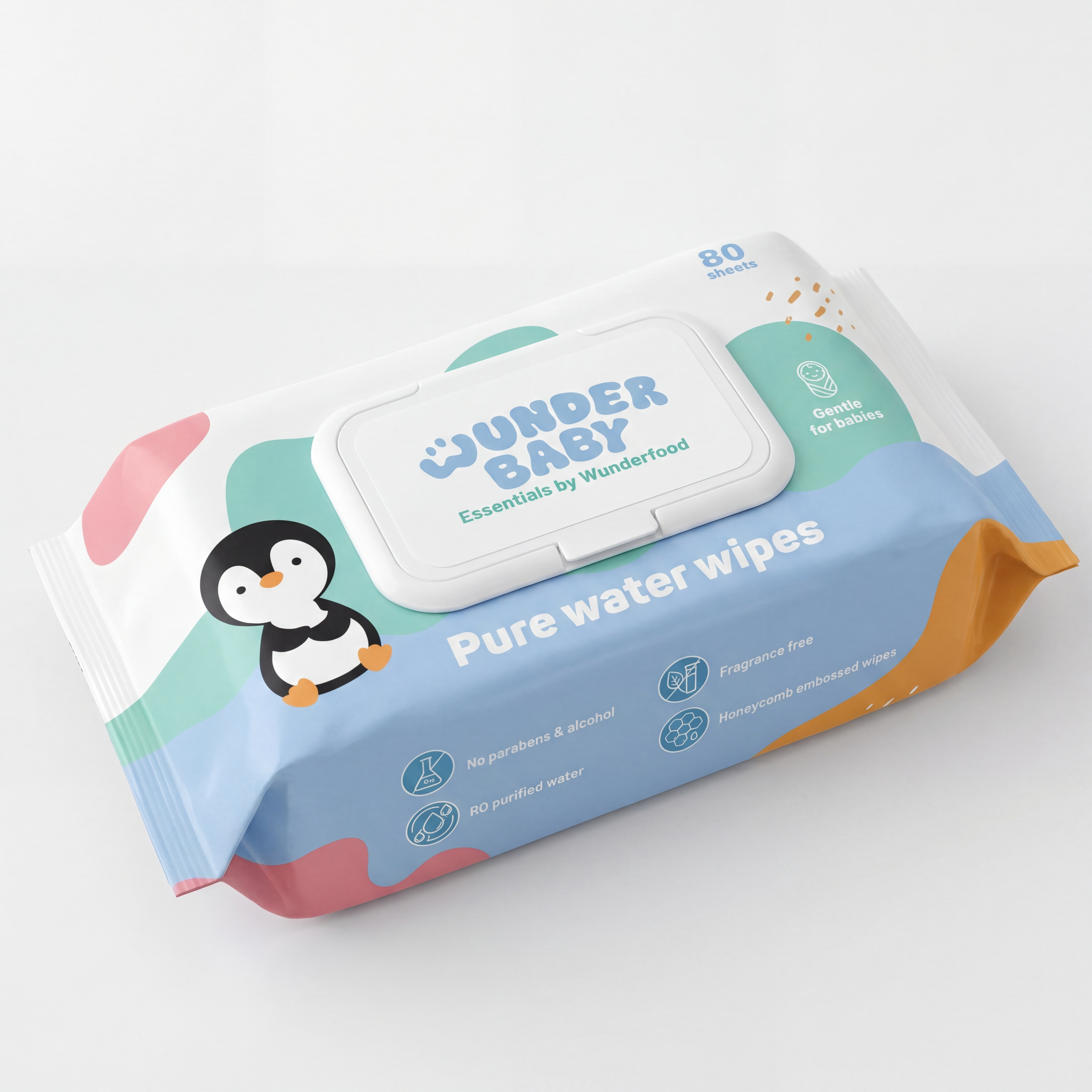 WUNDERBABY Pure Water Wipes (Carton Deal)
